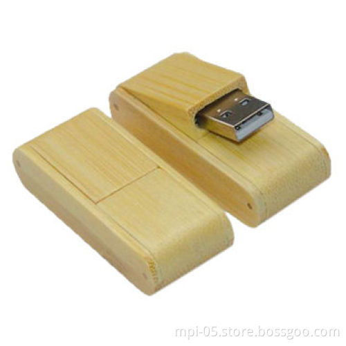 Natural environmental wooden USB flash drive, RoHS Directive-compliant